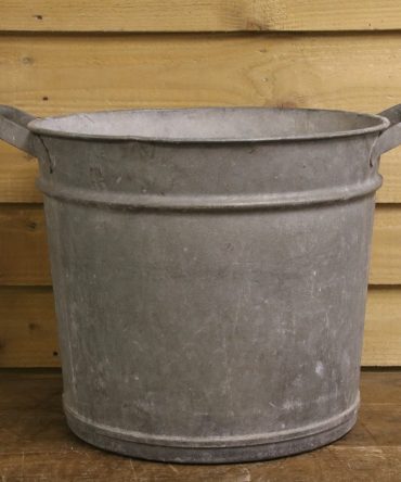 Round Galvanised Tub #16