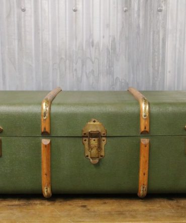 Green Steamer Trunk