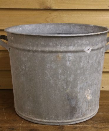 Round Galvanised Tub #3