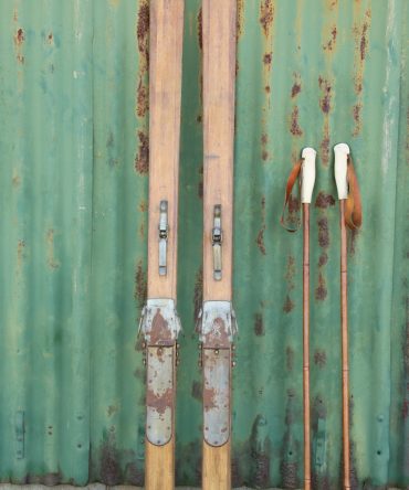 Vintage Wooden Skis #27