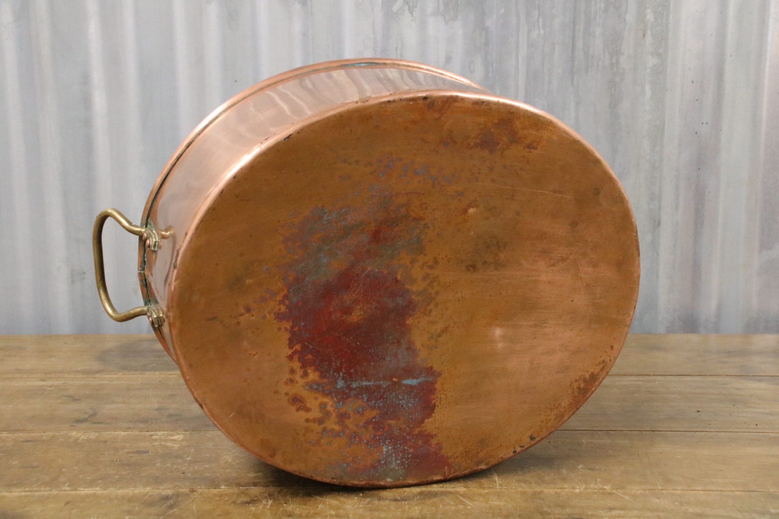 Oval Copper Tub #2 - Image 4