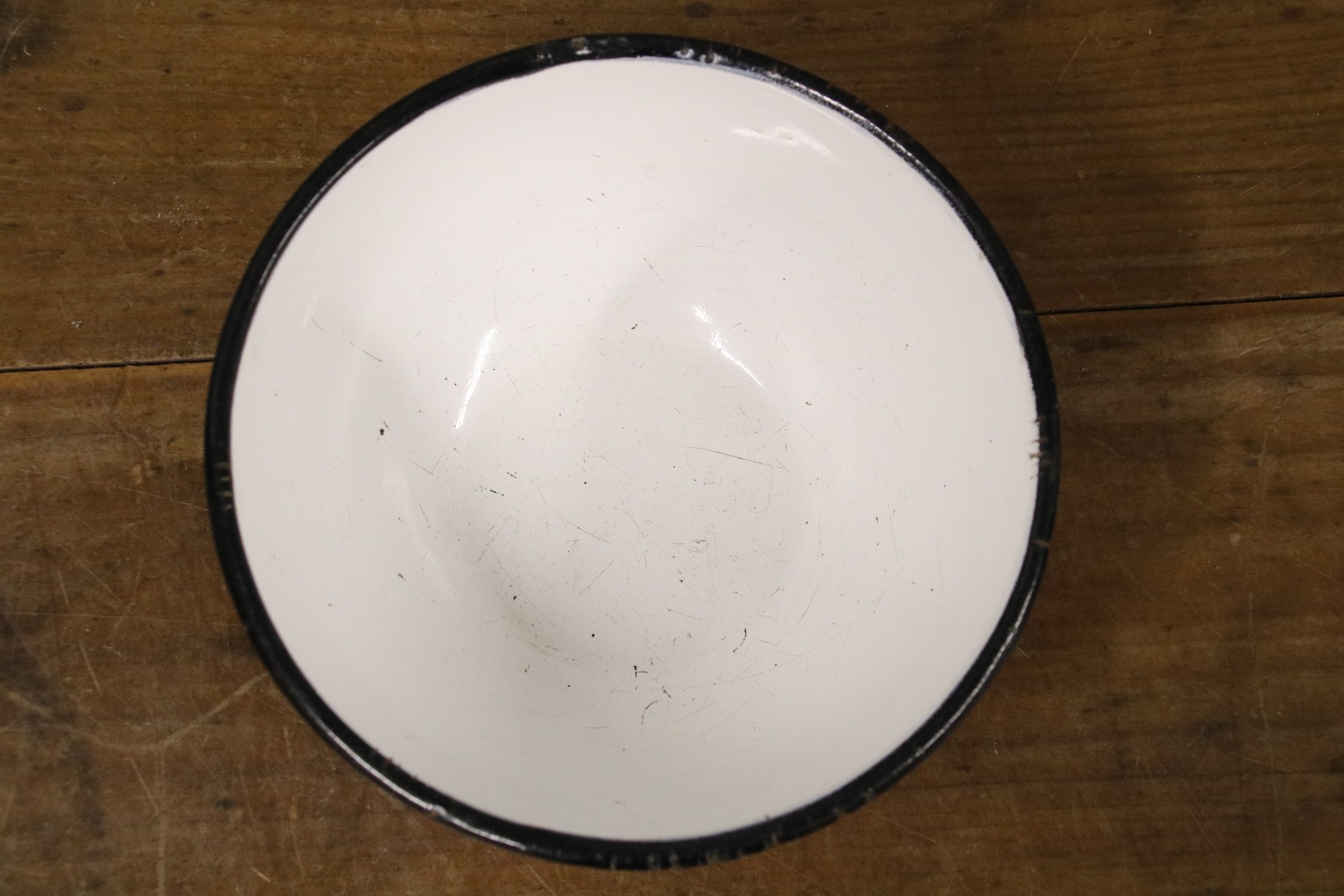 Enamel Red Bowl #3 - Image 4