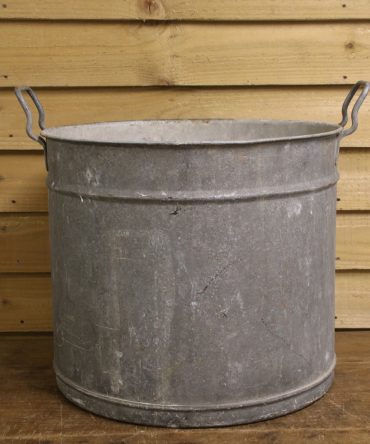 Round Galvanised Tub #1