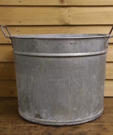 Round Galvanised Tub #2