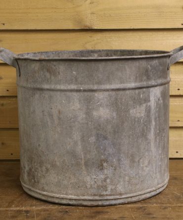 Round Galvanised Tub #4
