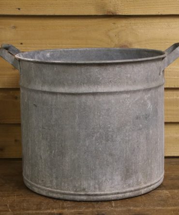 Round Galvanised Tub #6
