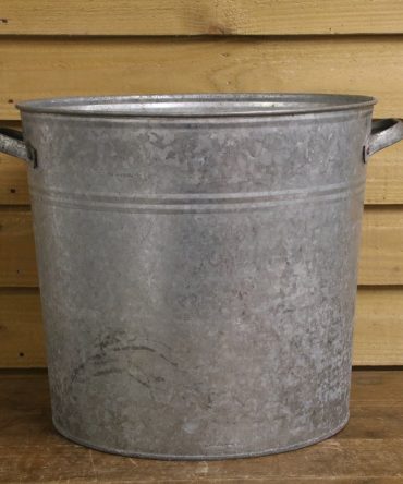 Round Galvanised Tub #8