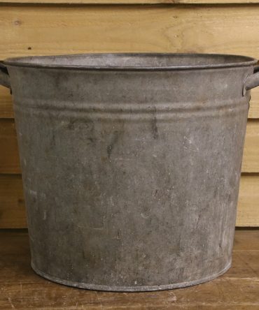 Round Galvanised Tub #9