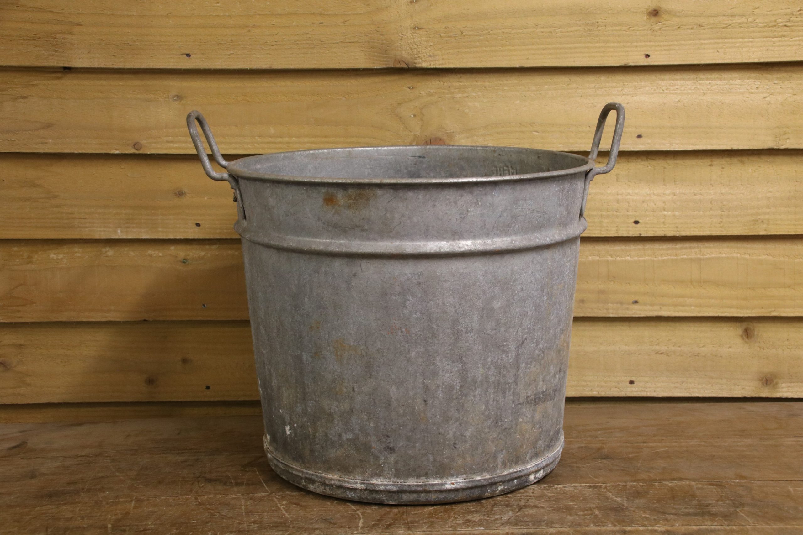 Round Galvanised Tub #5