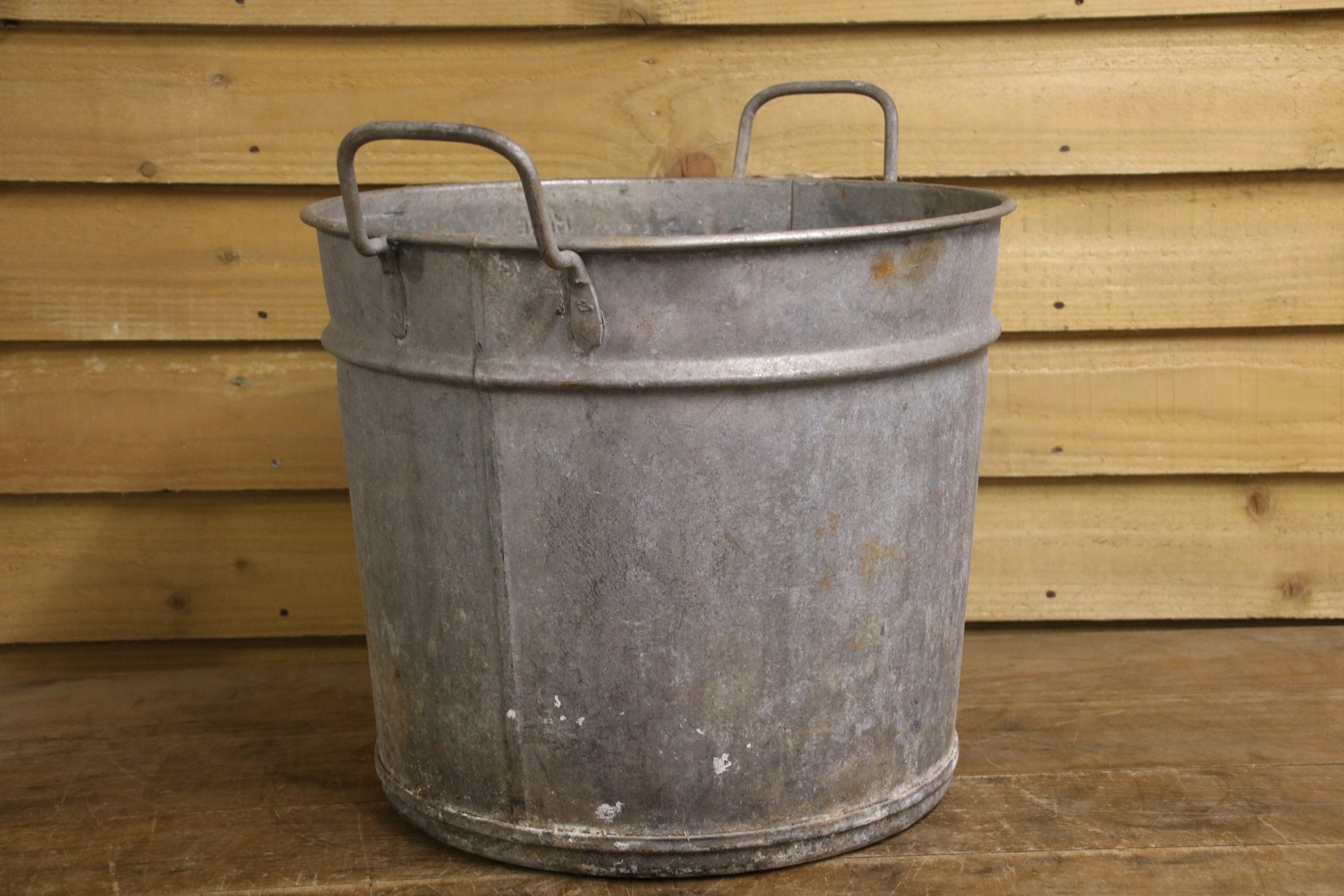 Round Galvanised Tub #5 - Image 2