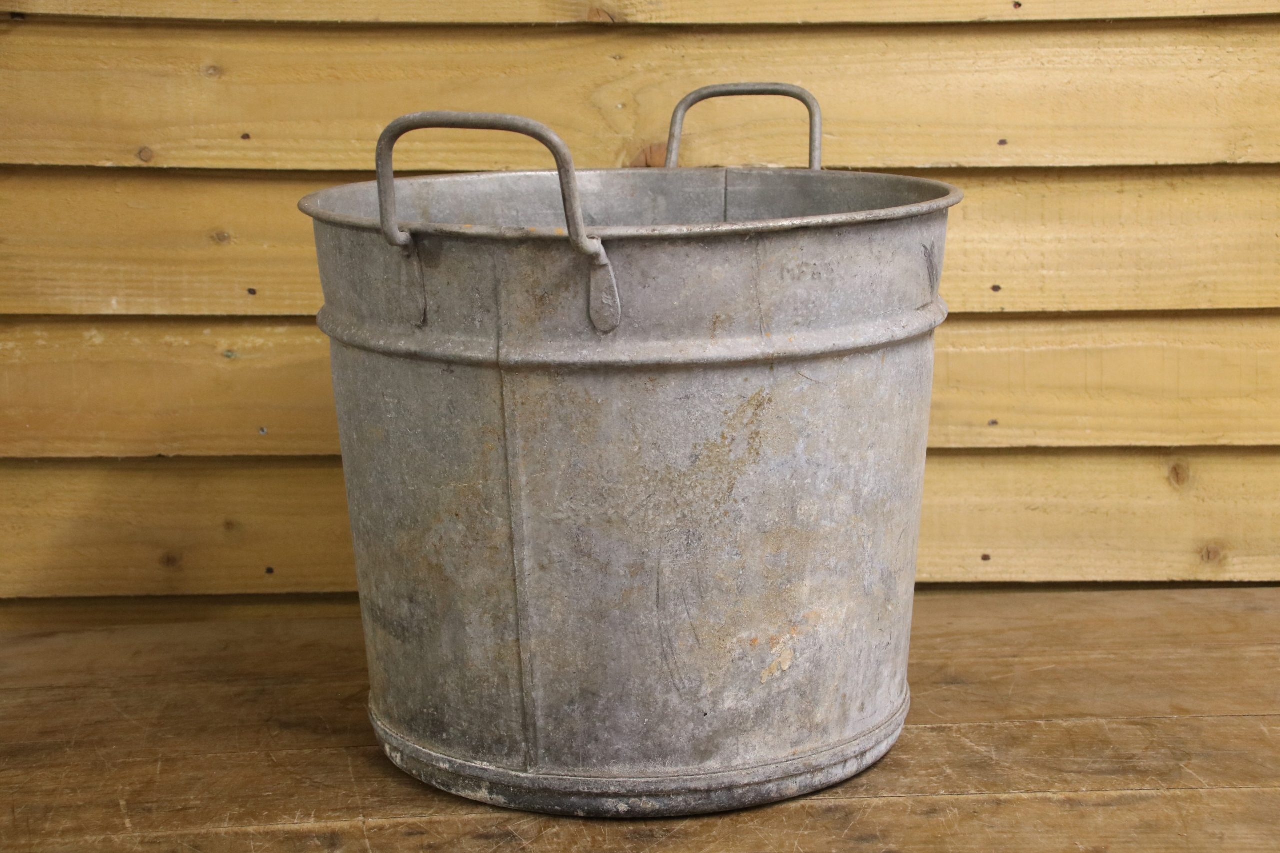Round Galvanised Tub #5 - Image 3