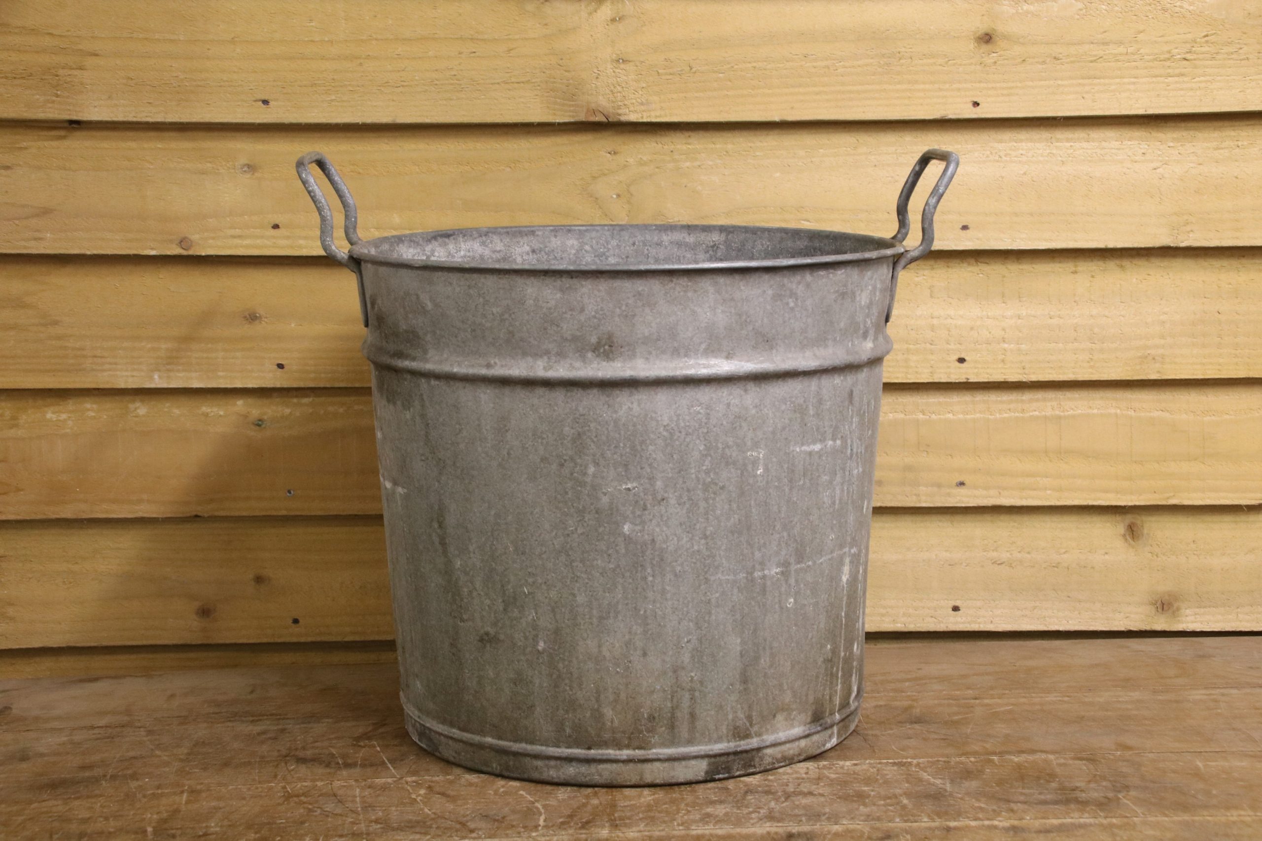 Round Galvanised Tub #7