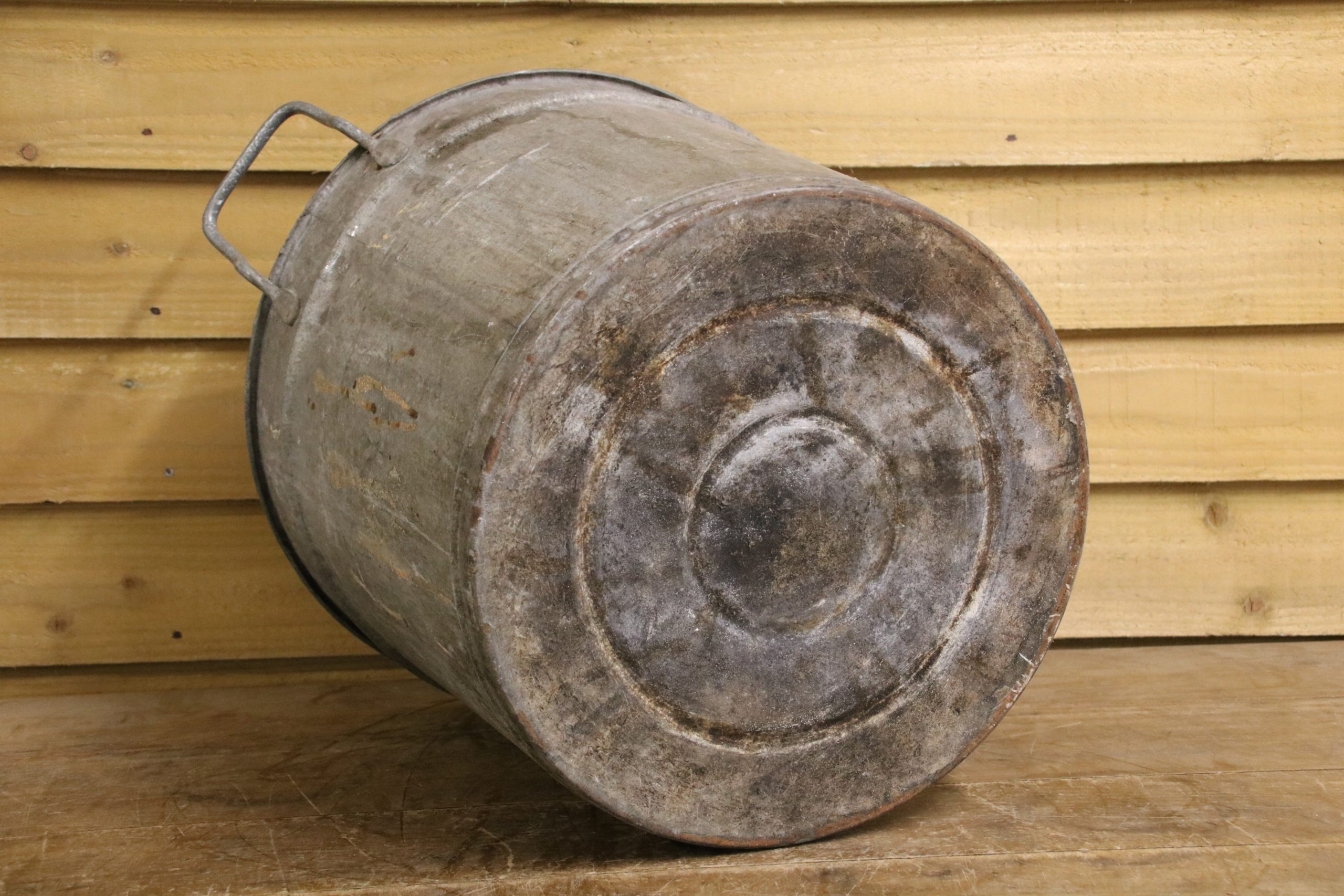 Round Galvanised Tub #7 - Image 5