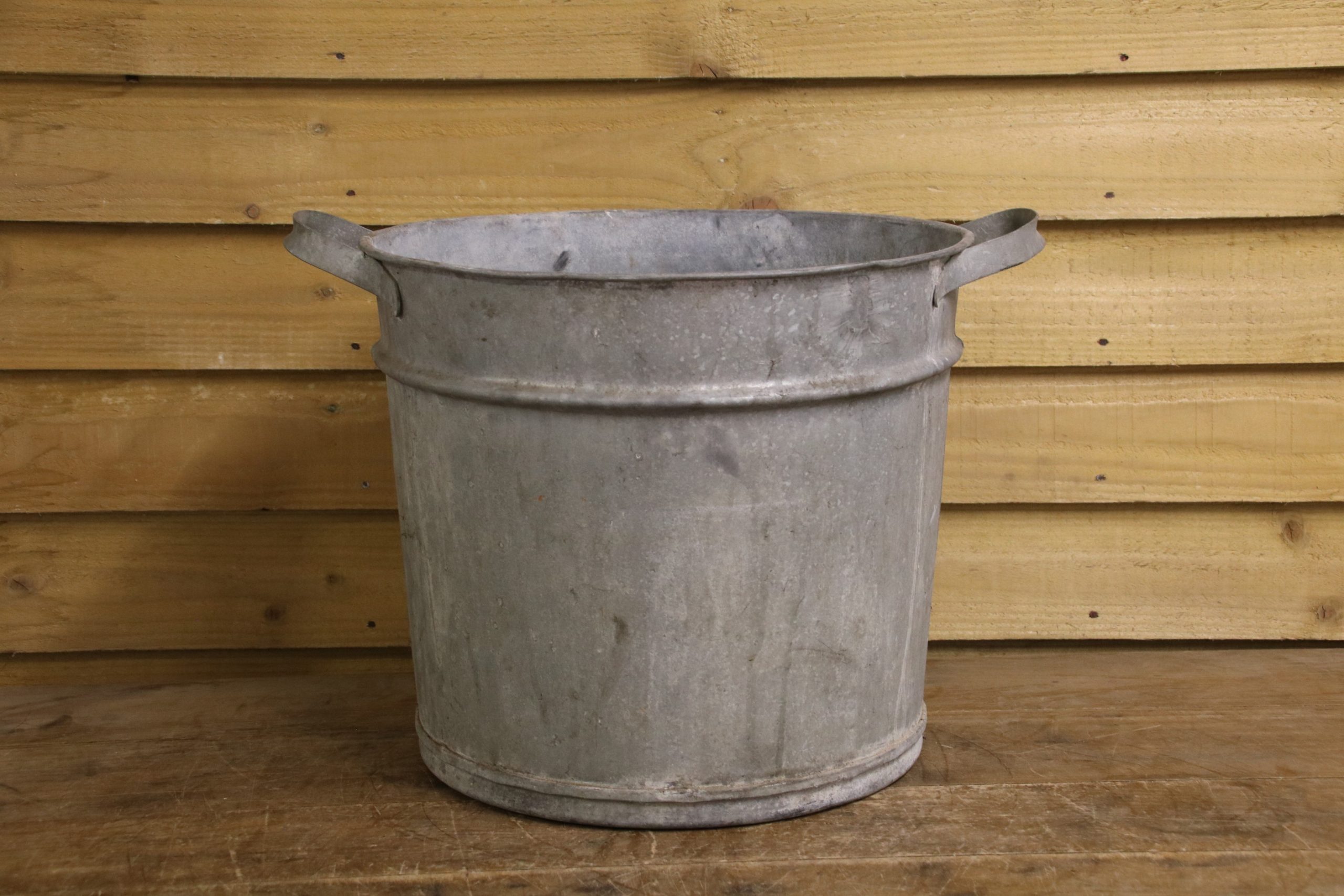 Round Galvanised Tub #8